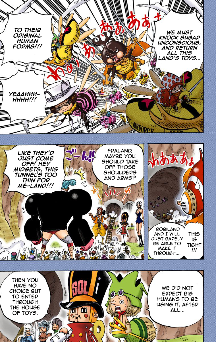 One Piece - Digital Colored Comics Chapter 732 9